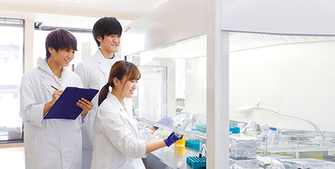 細胞工学科実習　風景画像
